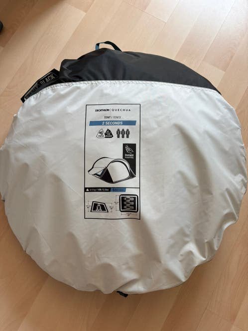 Pop-up tent 3 personen - Fresh and black, Caravanes & Camping, Tentes, Comme neuf, Enlèvement