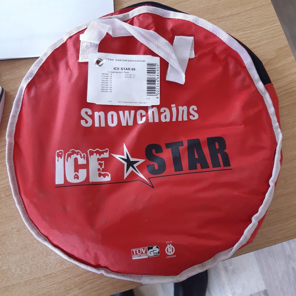 Sneeuwkettingen, Ophalen, Zo goed als nieuw