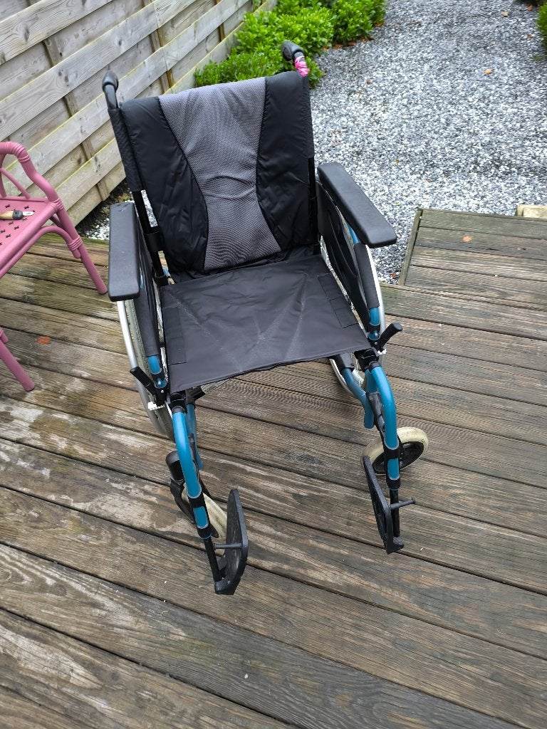 rolstoel, Divers, Chaises roulantes, Enlèvement, Pliant, Utilisé, Fauteuil roulant à pousser