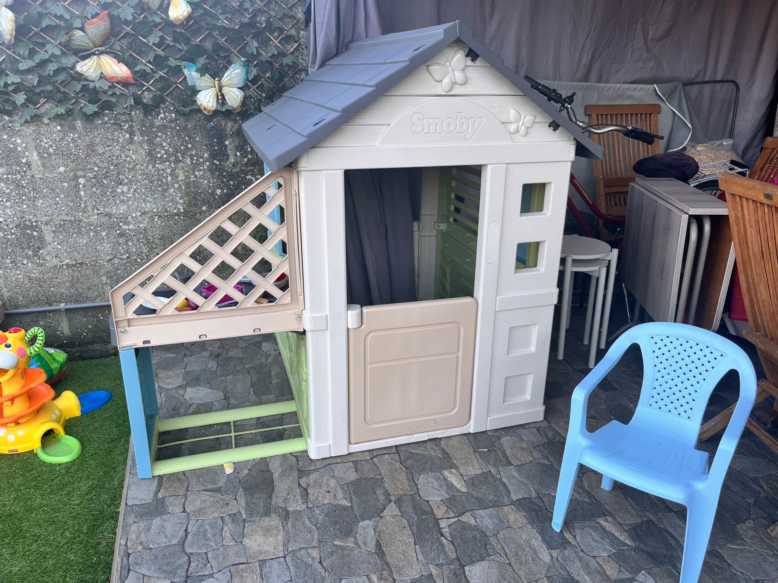 Maisonnette smoby enfants, Enlèvement, Comme neuf, Plastique