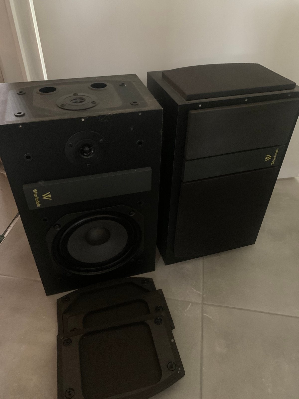 Wharfdale boxen, Audio, Tv en Foto, Luidsprekerboxen, Ophalen, Zo goed als nieuw, Wharfedale
