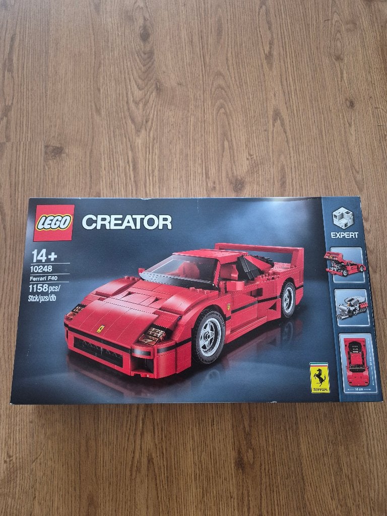 Lego Ferrari F40, Enfants & Bébés, Neuf, Lego, Ensemble complet, Enlèvement