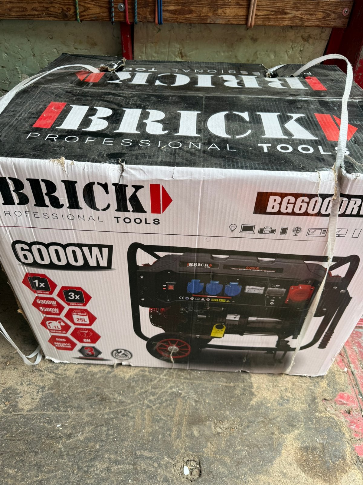 Groupe électrogène Brick neuf, Bricolage & Construction, Générateurs, Enlèvement