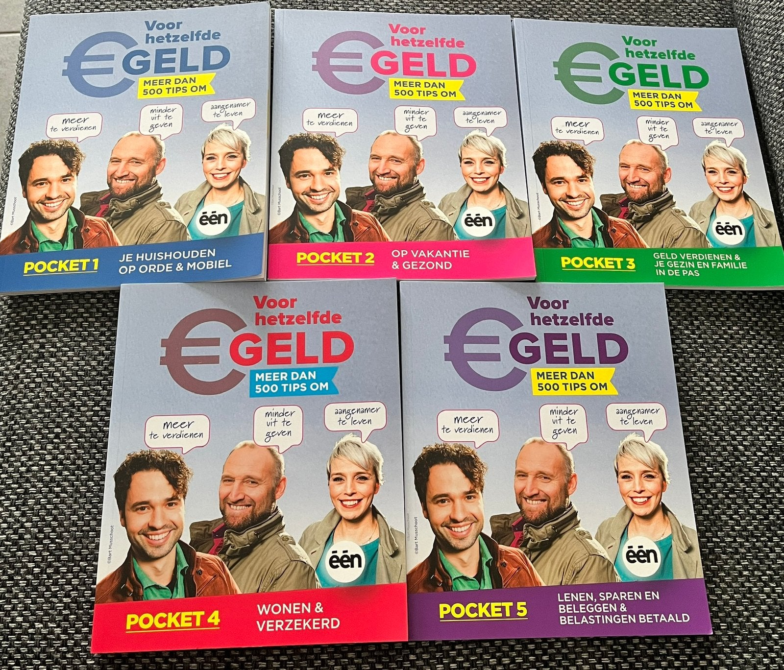 5 pockets ‘voor hetzelfde geld’, Livres, Conseil, Aide & Formation, Enlèvement, Comme neuf