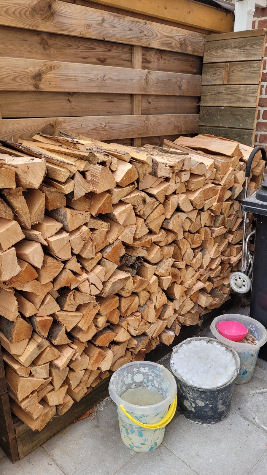 3 stères bois chauffage  dur sec + supplément, Jardin & Terrasse, 3 à 6 m³, Enlèvement, Bûches