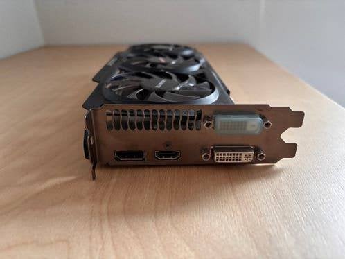 Gigabyte GeForce GTX 760 Windforce OC 2GB GV-N760OC-2GD 2.0, PCI-Express 3, Gebruikt, HDMI, Ophalen of Verzenden