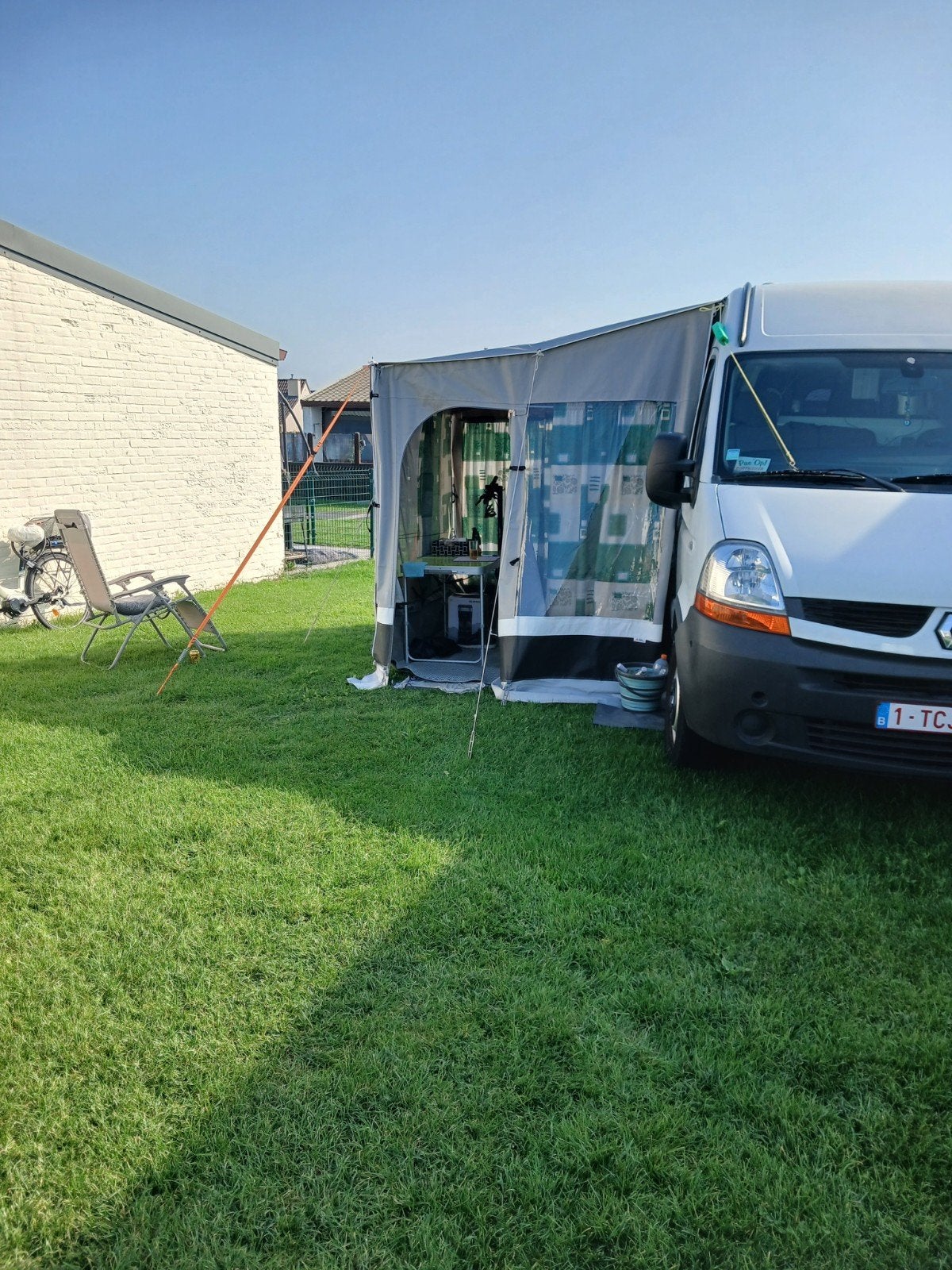 Voortent camper of caravan, Caravans en Kamperen, Ophalen