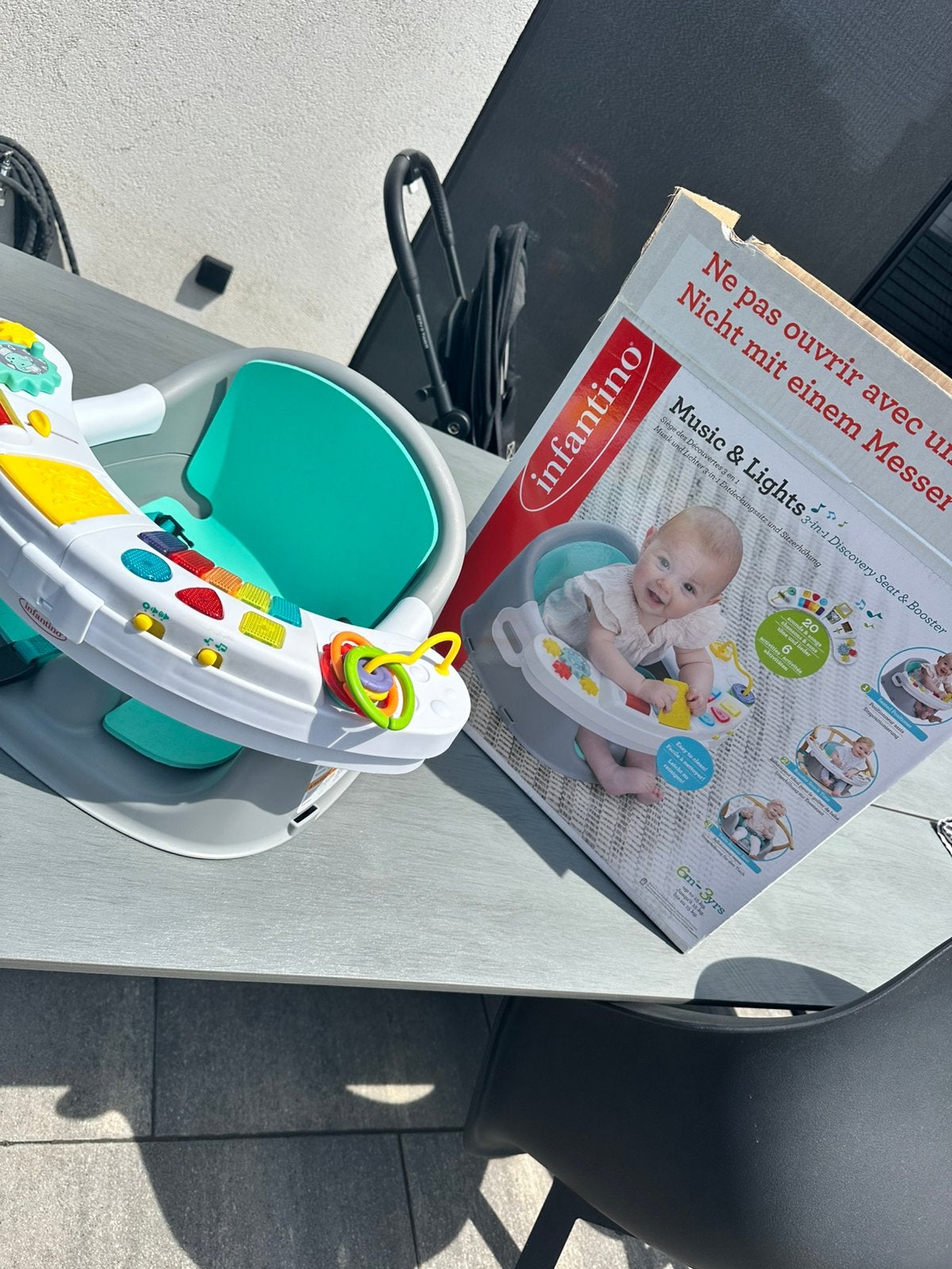 Infantino music and lights, Enlèvement, Comme neuf