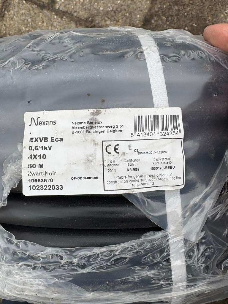 Exvb Kabel 4x10, Ophalen, Nieuw