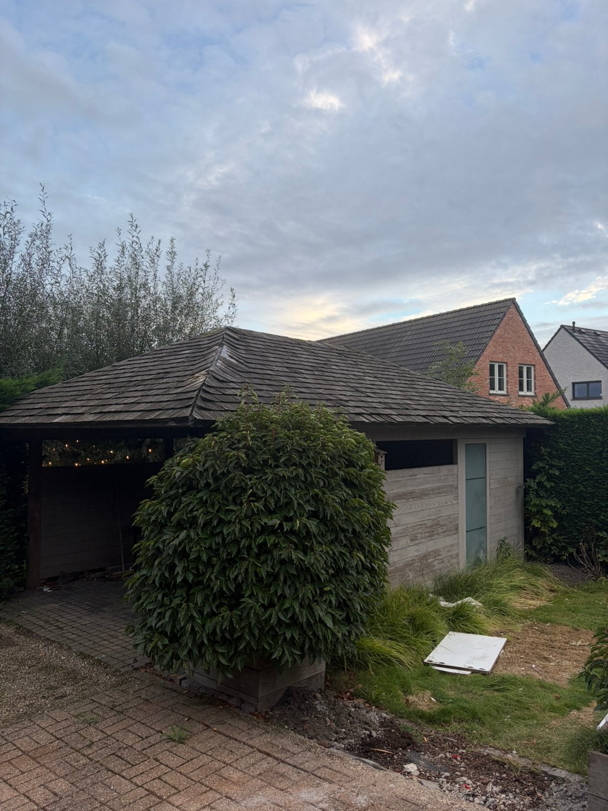 Carport (zelf demonteren), Ophalen, Gebruikt, Hout, Schuur