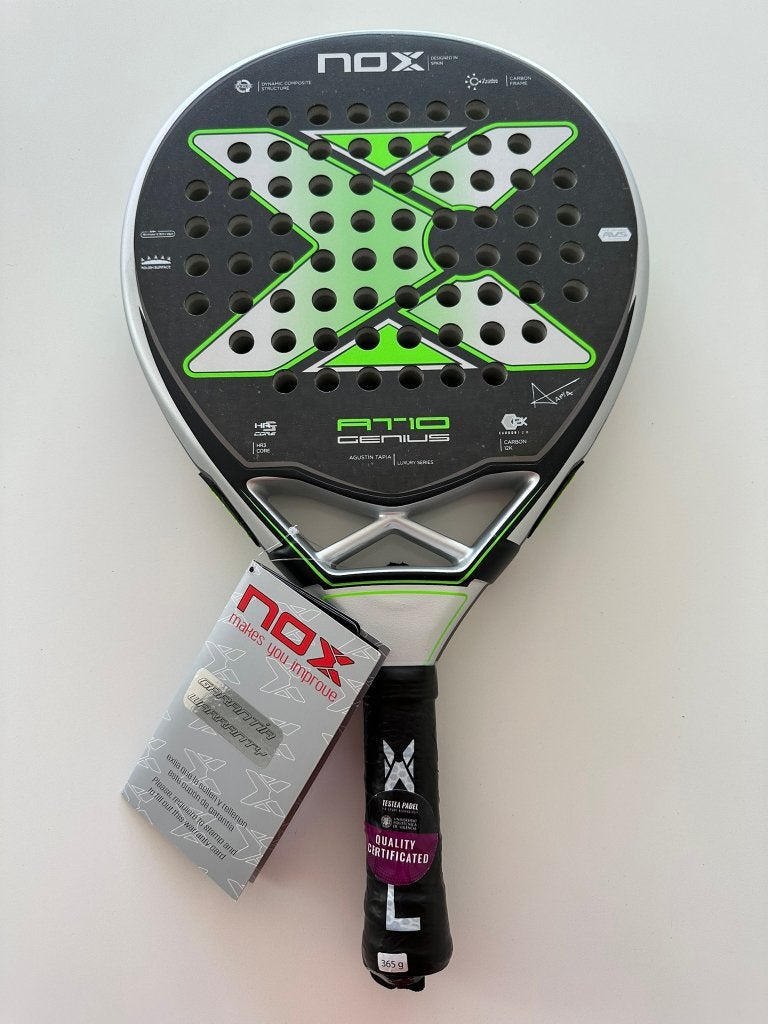NOX AT10 Genius 12K by Agustín Tapia – NIEUW, Ophalen of Verzenden, Nieuw, Padelracket
