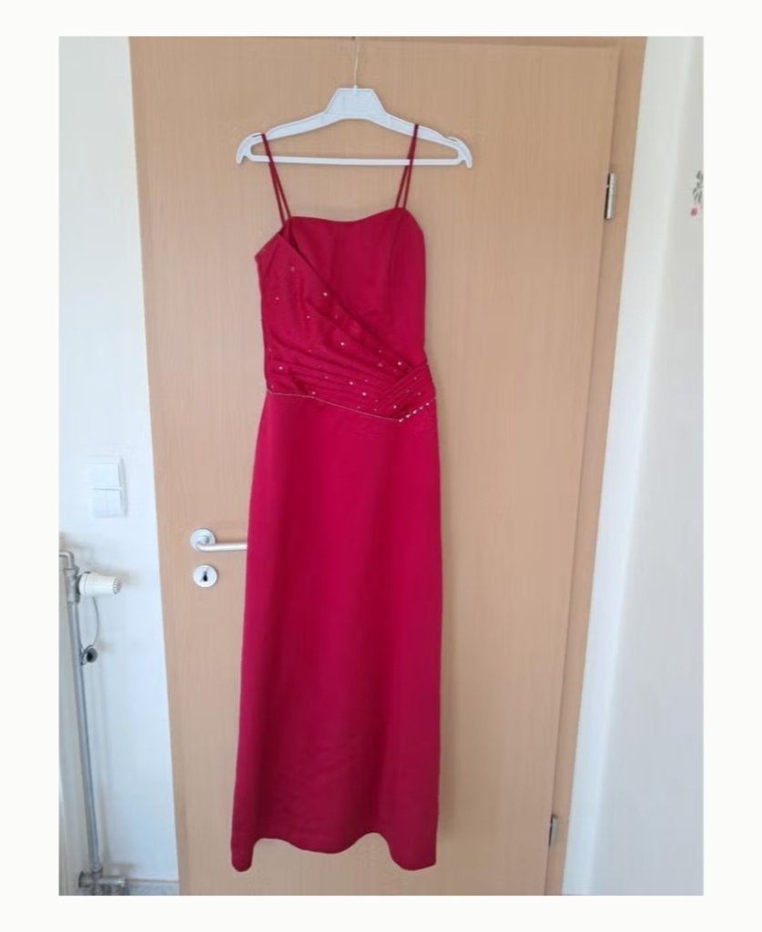 Robe de bal, de cérémonie, Rouge, Comme neuf, Enlèvement, Taille 34 (XS) ou plus petite