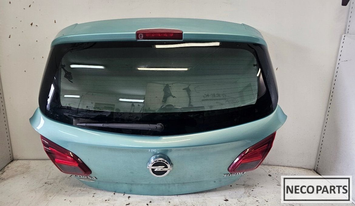 OPEL CORSA E 5D ACHTERKLEP Z30X ALLES LEVERBAAR!!, Autos : Pièces & Accessoires, Carrosserie & Tôlerie, Garde-boue, Opel, Utilisé