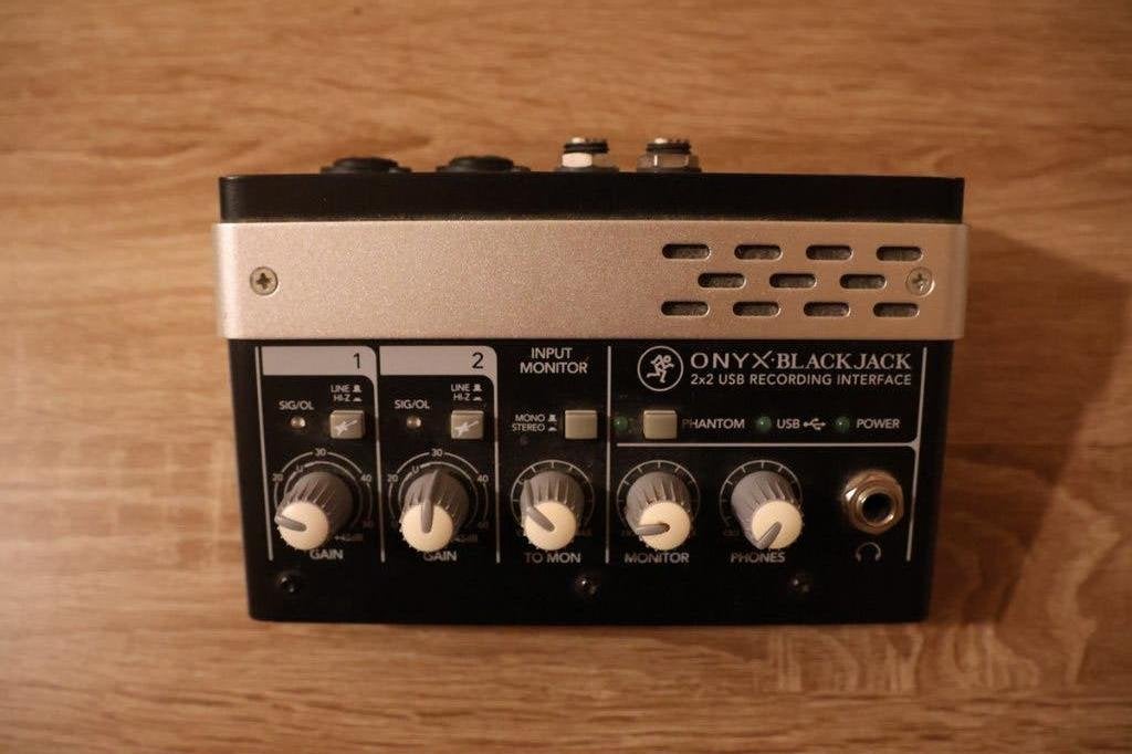 Onyx Black Jack 2x2 USB Sound Card, Audio, Tv en Foto, Ophalen, Gebruikt, Audio
