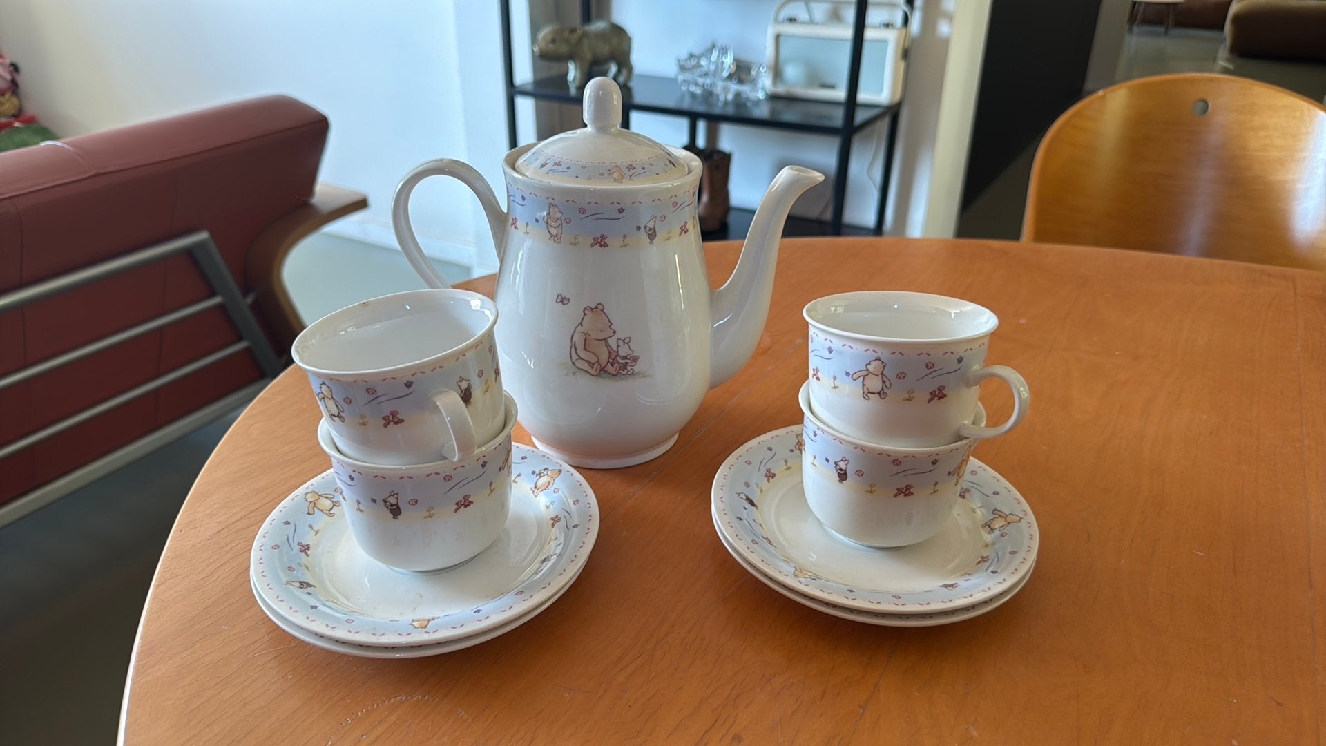 Theeservies winnie the pooh, Antiek en Kunst, Ophalen of Verzenden