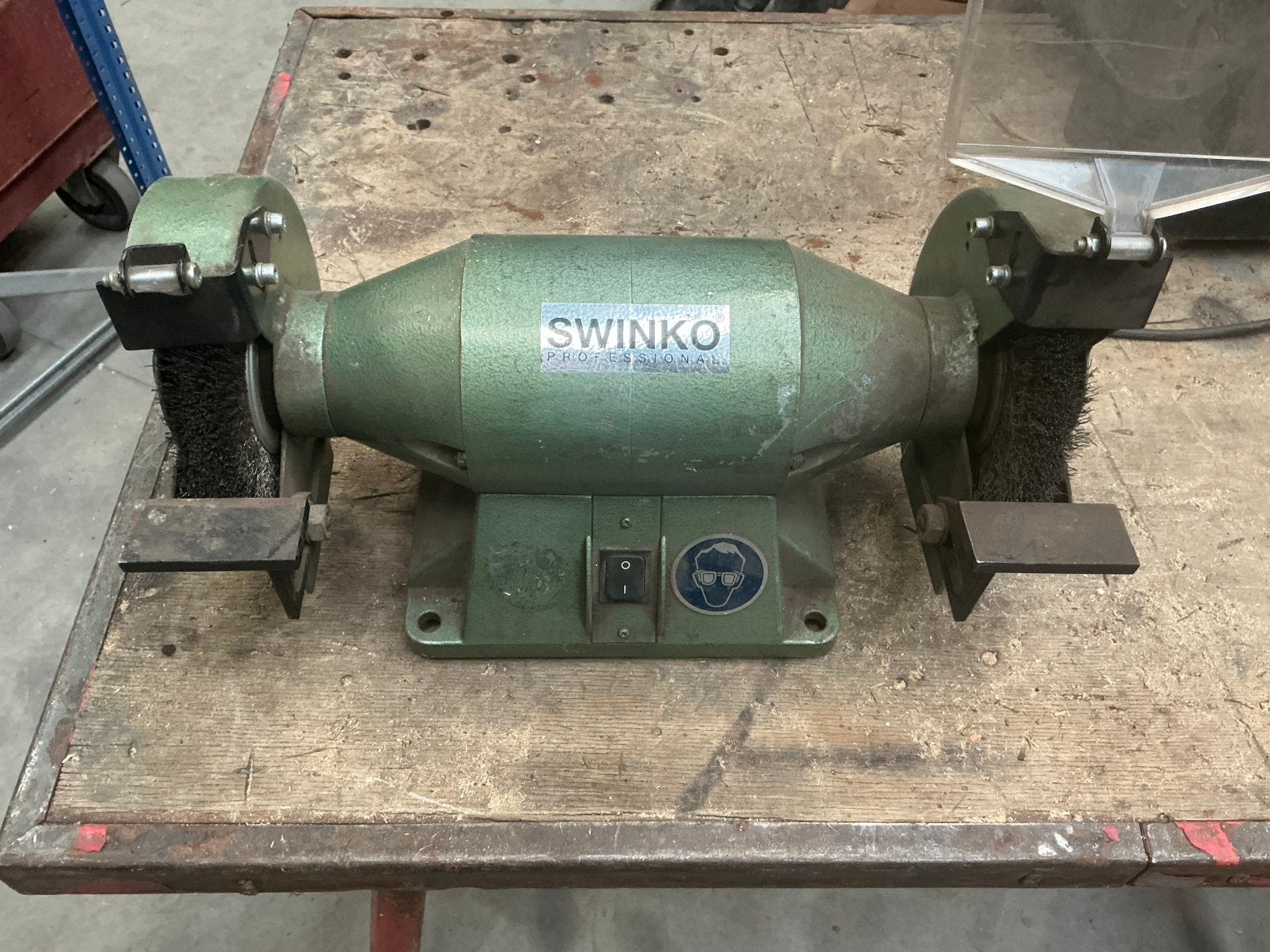 Slijpmachine 2 borstels, Ophalen, Gebruikt, Minder dan 700 watt, Werkbankslijpmachine