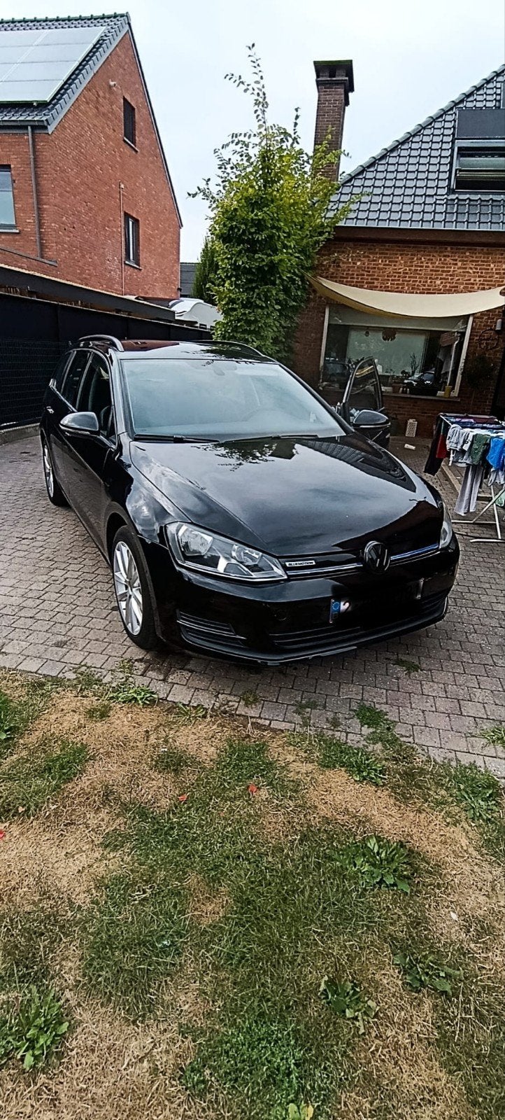 Volkswagen Golf, in zeer goede staat., Auto's, Volkswagen, Zwart, Zwart, 5 deurs, Te koop
