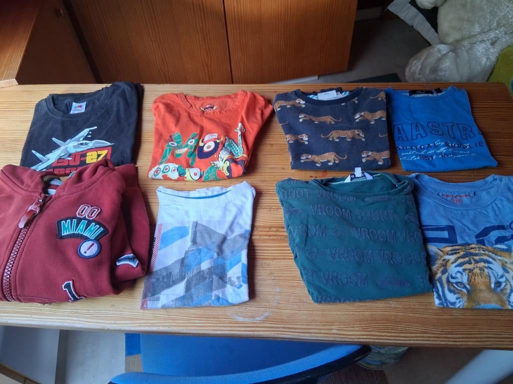 Kledingpakket maat 128, Enlèvement ou Envoi, Taille 128