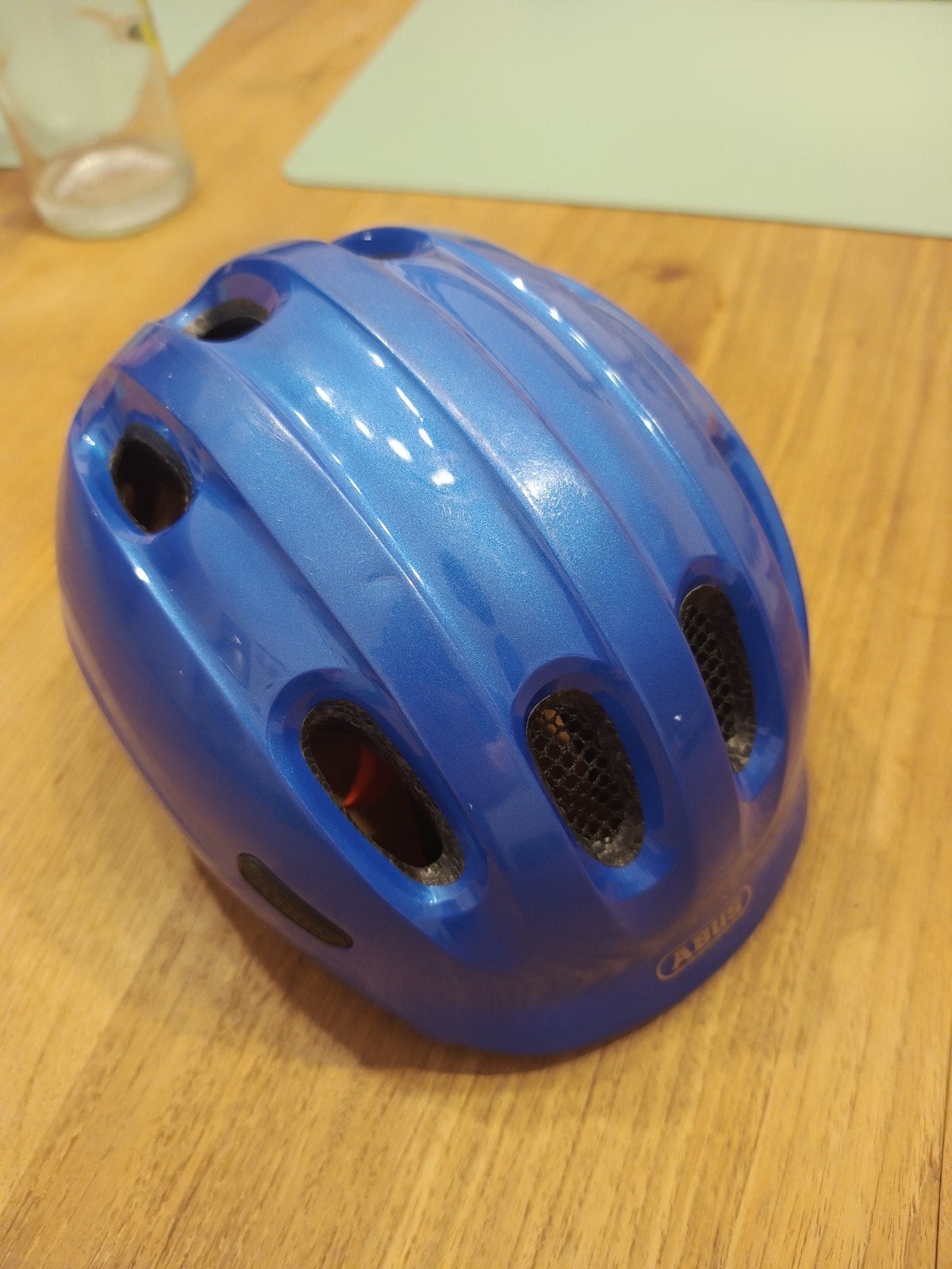 fietshelm kind, Fietsen en Brommers, Ophalen, Zo goed als nieuw, Jongen of Meisje, ABUS