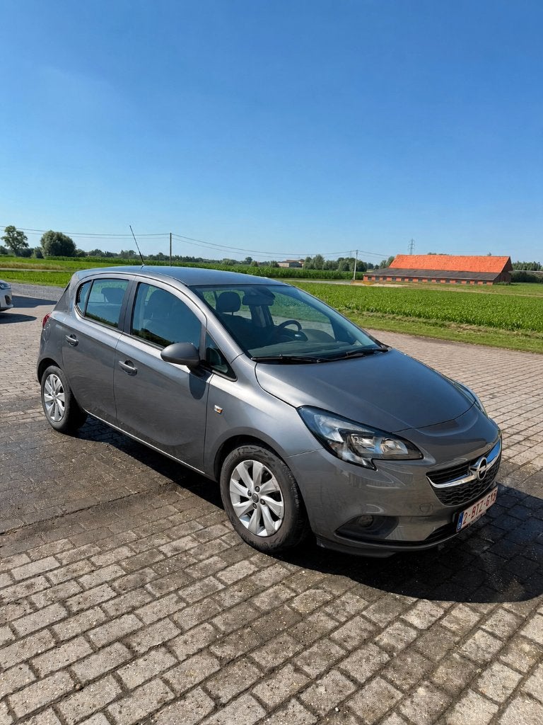 Opel Corsa 1.2 benzine | 2016 | 90.883 km | recent onderhoud, Autos, Opel, 1163 kg, Argent ou Gris, Achat, Euro 6