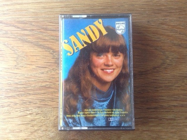 muziekcassette sandy, Cd's en Dvd's, Ophalen of Verzenden, Nederlandstalig, 1 bandje, Origineel