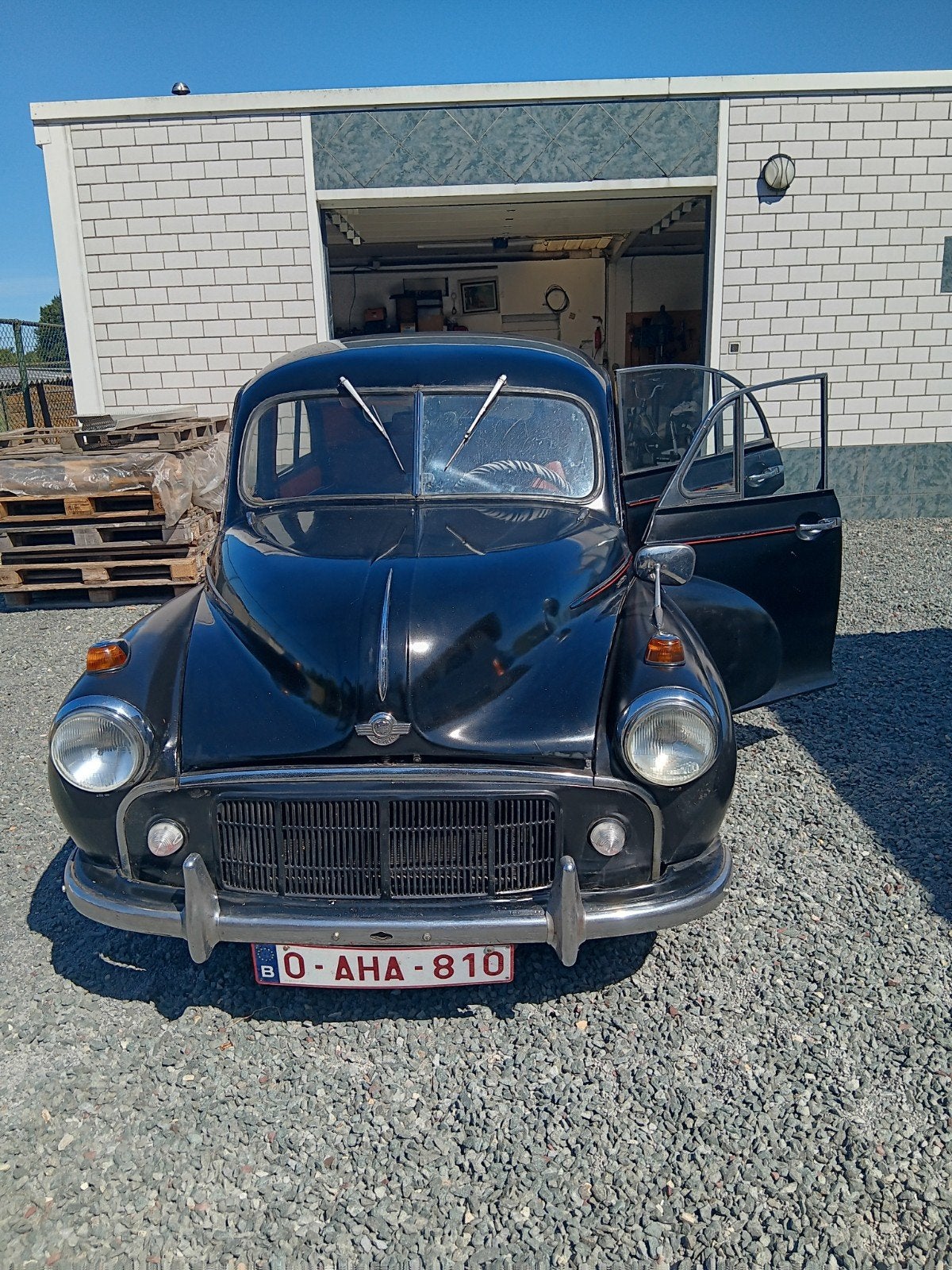 morris minor bj 15.07.51 zwarte, foto 6