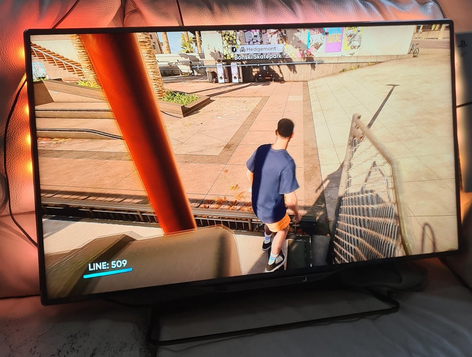 Philips tv met 3 zijdig ambient, Philips, LED, 120 Hz, Comme neuf