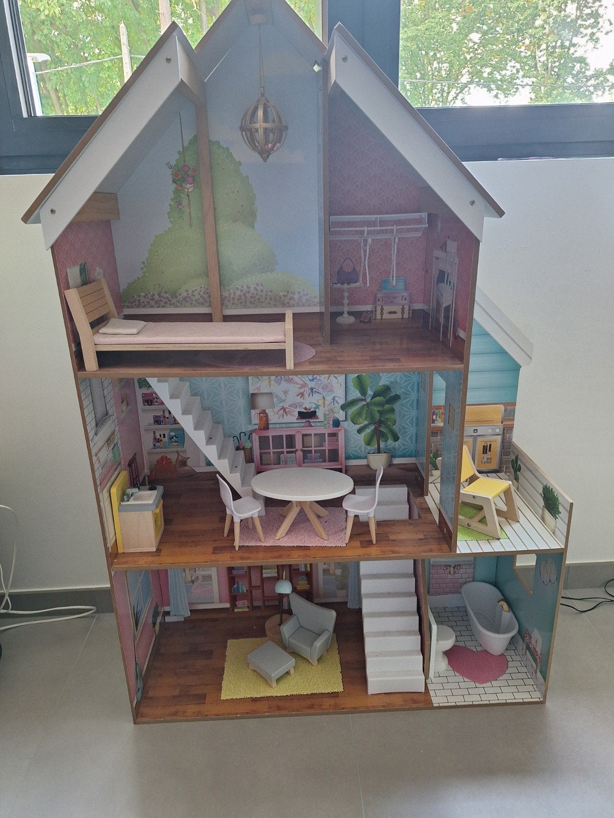 kidcraft Juliette houten poppenhuis, Ophalen, Poppenhuis