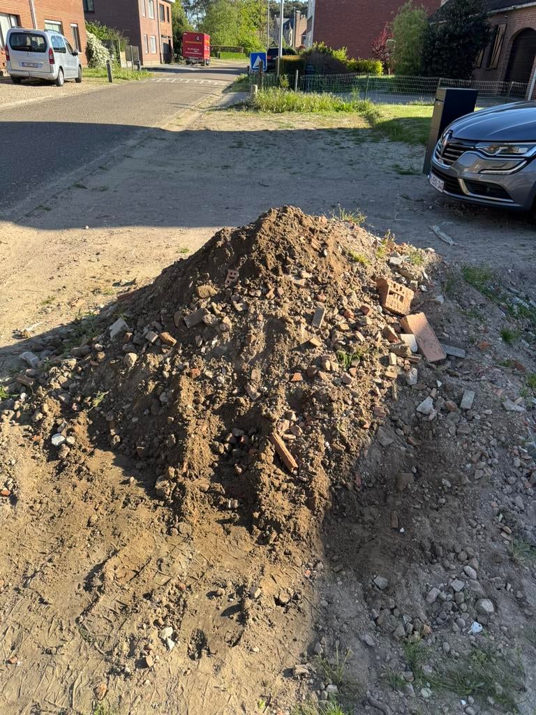 GRATIS steenpuin, op te halen in Mol-Achterbos., Tuin en Terras, Ophalen, Zo goed als nieuw