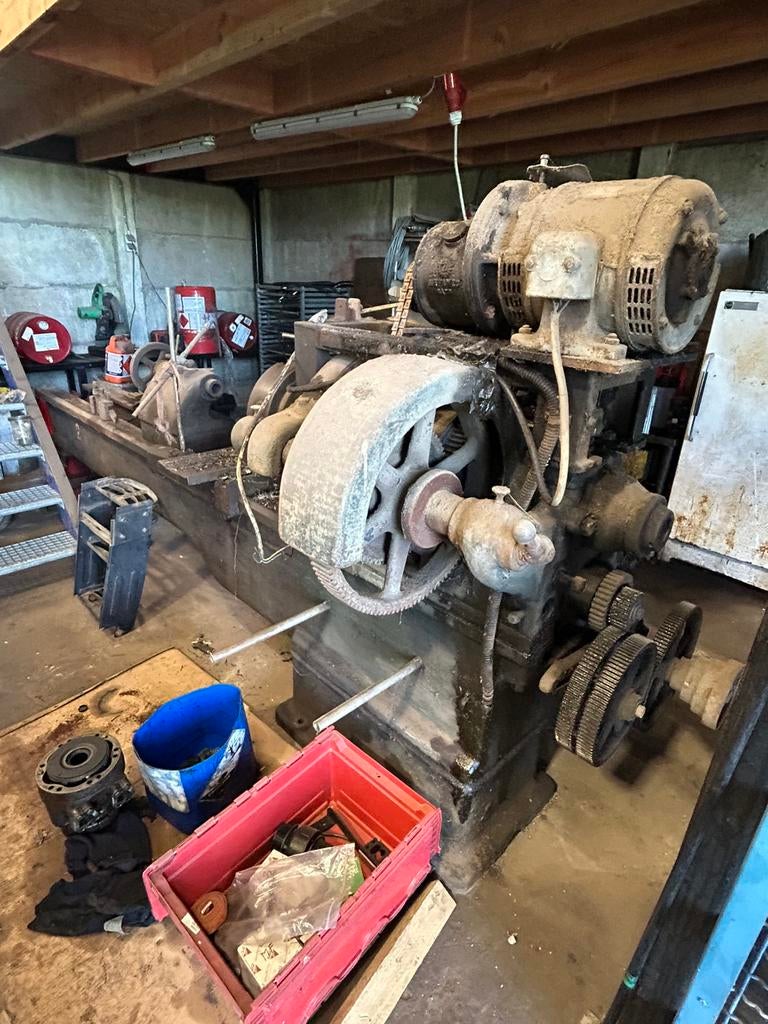 Autentieke draaibank, Enlèvement, Utilisé, Pièces Oldtimer ou Ancêtre