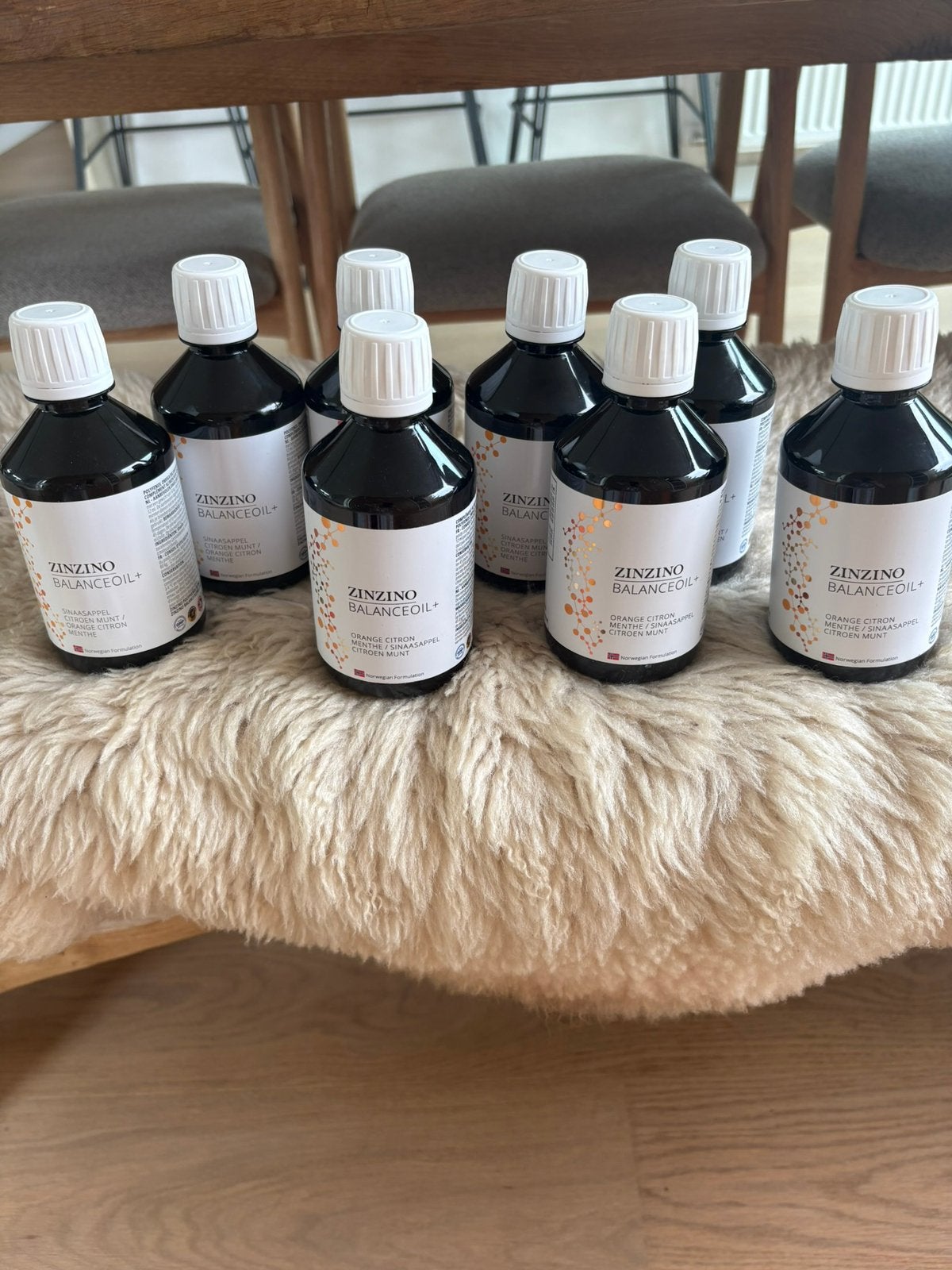 Pakket van 8 nieuwe, ongeopende flessen Zinzino BalanceOil+., Ophalen of Verzenden, Nieuw