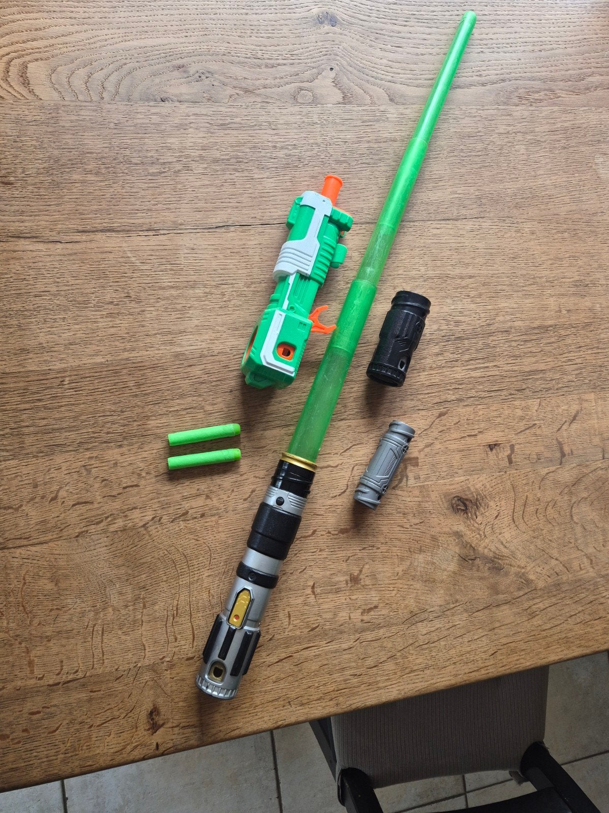 Sabre laser Star Wars Bladebuilders Blast-Tech (Hasbro), Collections, Enlèvement ou Envoi, Utilisé, Jeu