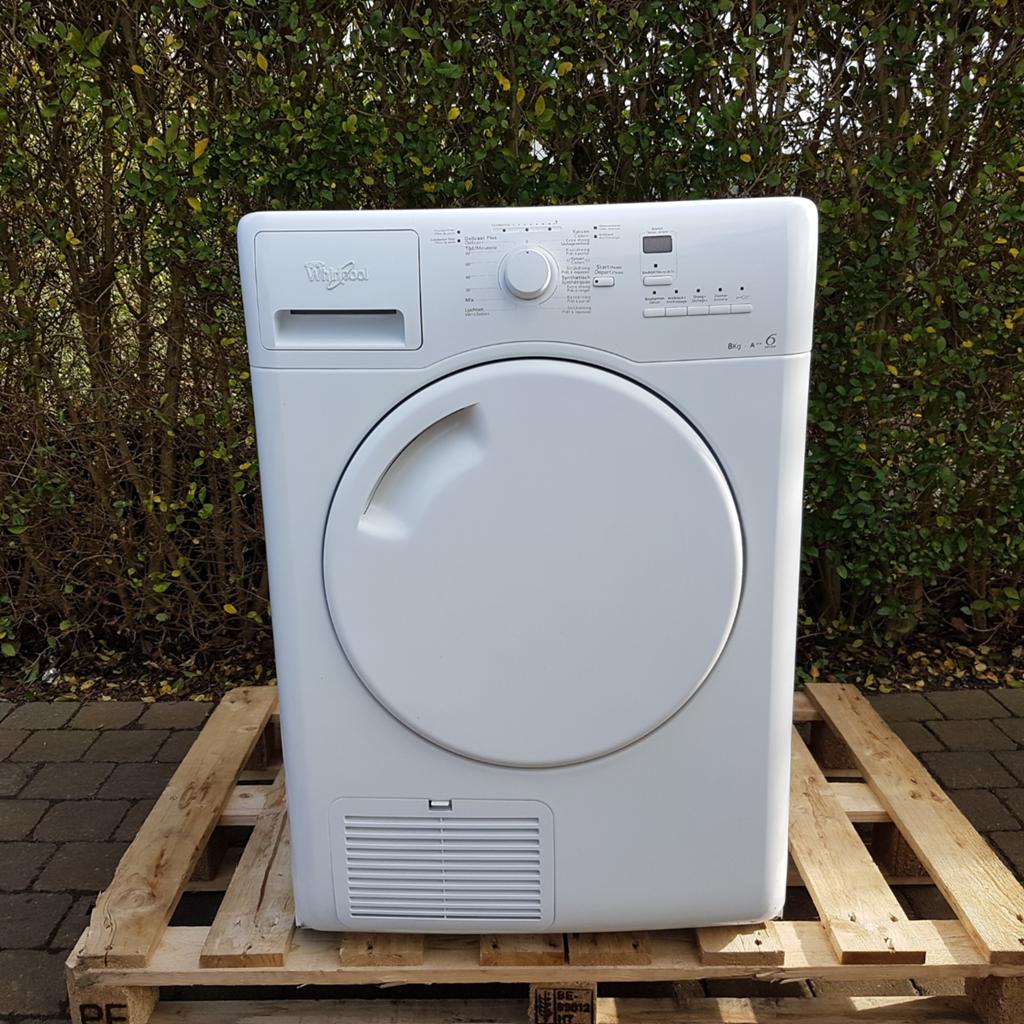 condensatie droogkast 8kg a++ whirlpool, Ophalen