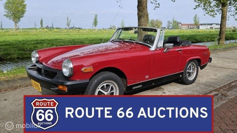 MG Midget | 1978 | Route 66 Auctions, Autos, Achat, Entreprise, Boîte manuelle, Autre carrosserie