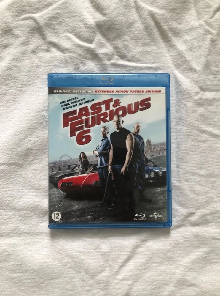 Fast & Furious 6 (Blu-ray), Cd's en Dvd's, Engels, Film, Ophalen of Verzenden, Zo goed als nieuw