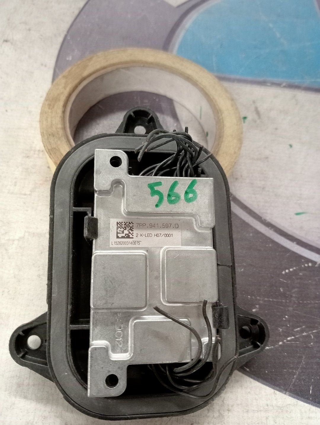 1105309VW Up Koplamp LED Module 7PP941597E, Volkswagen, -, Utilisé, -
