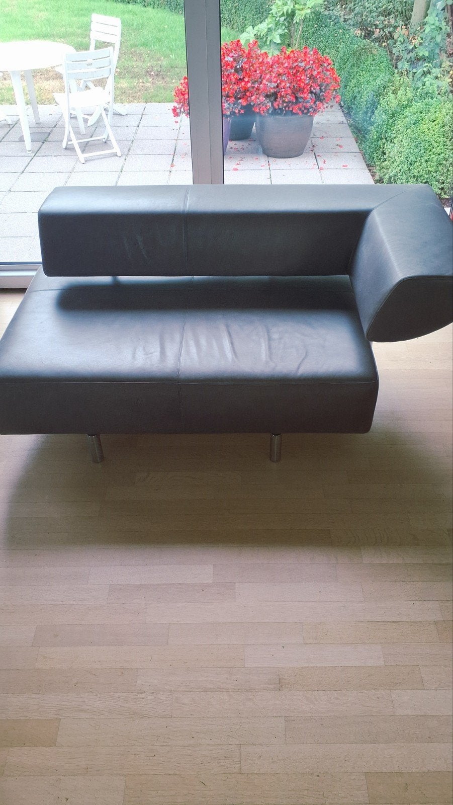 leolux  cor leder grijs, 100 à 125 cm, 150 à 200 cm, Enlèvement, Utilisé