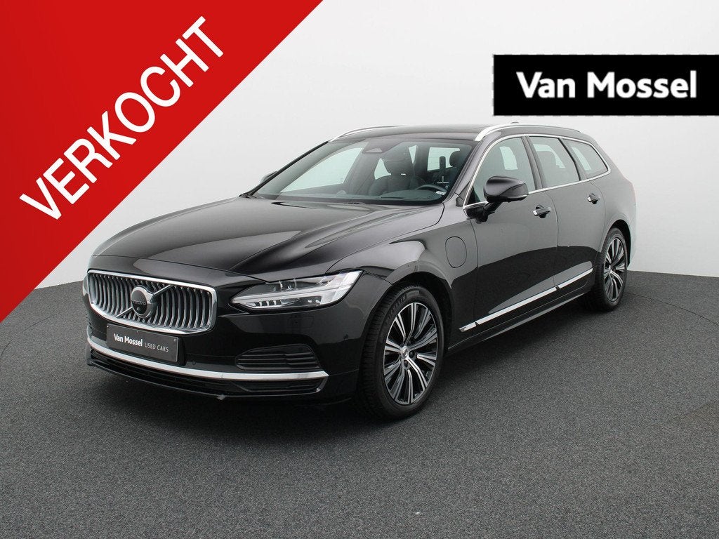 Volvo V90 V90 INSCRIPTION T8 NAVI | LED | CAMERA | CARPLAY, Auto's, Automaat, Stof, 4 cilinders, Zwart