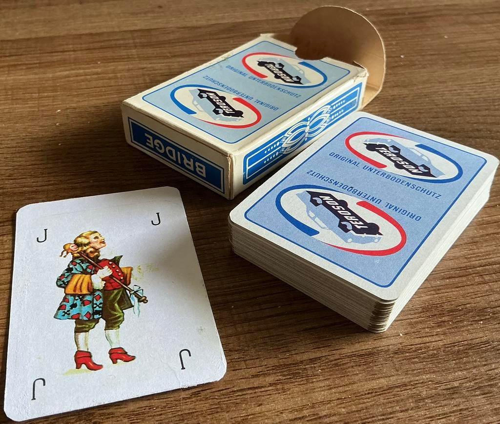 Kaartspel TEROSON, Verzamelen, Ophalen of Verzenden, Zo goed als nieuw, Speelkaart(en)