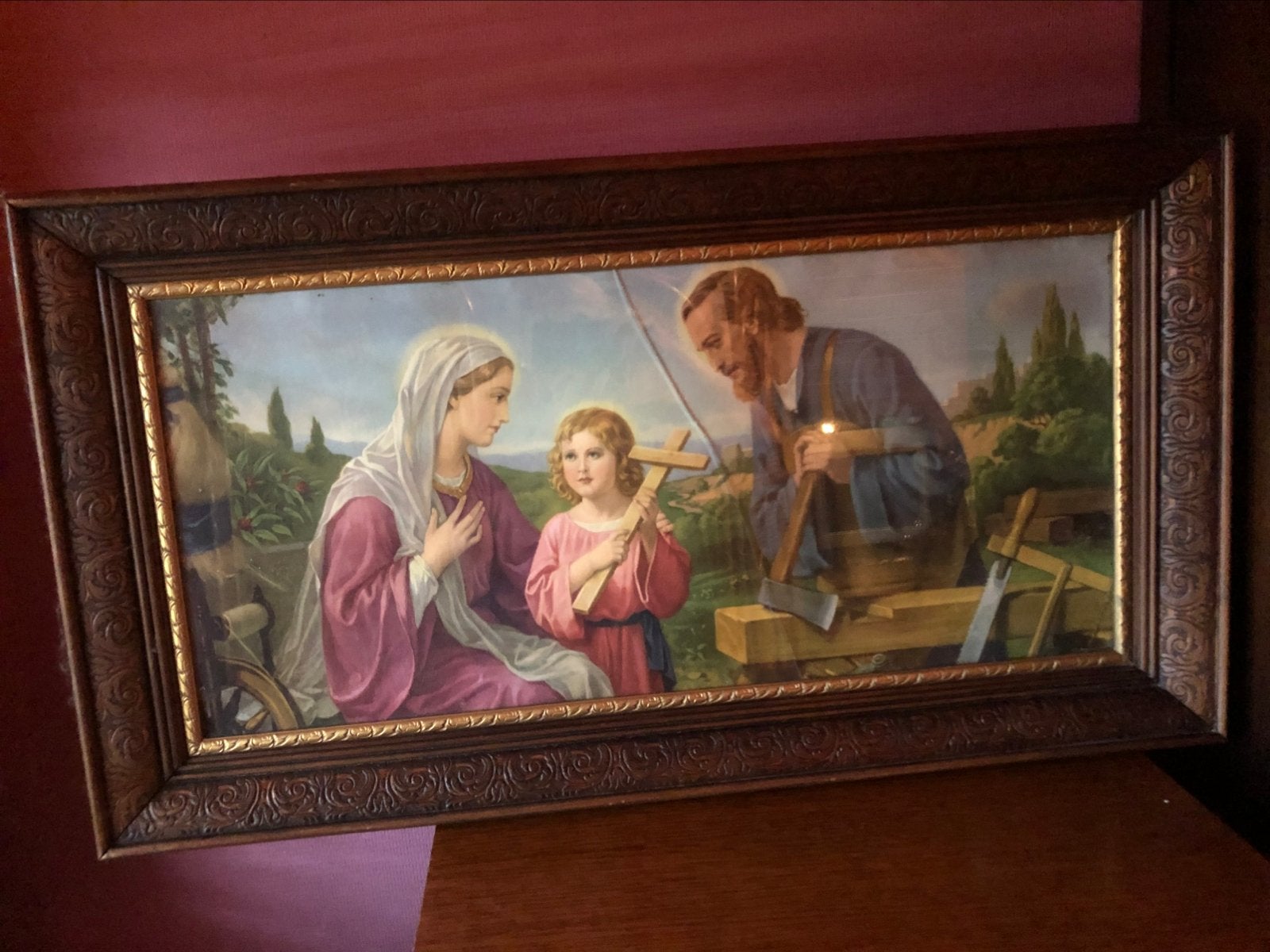 Mooie antieke schilderij, Antiek en Kunst, Ophalen