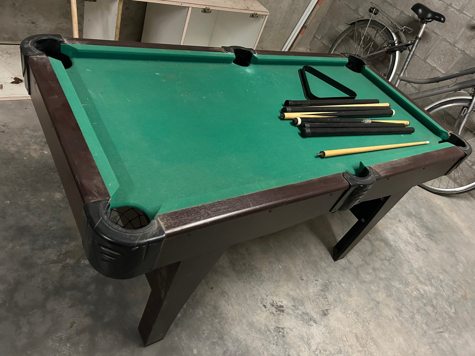Pooltafel voor kinderen, Sport en Fitness, Ophalen, Gebruikt, Pooltafel