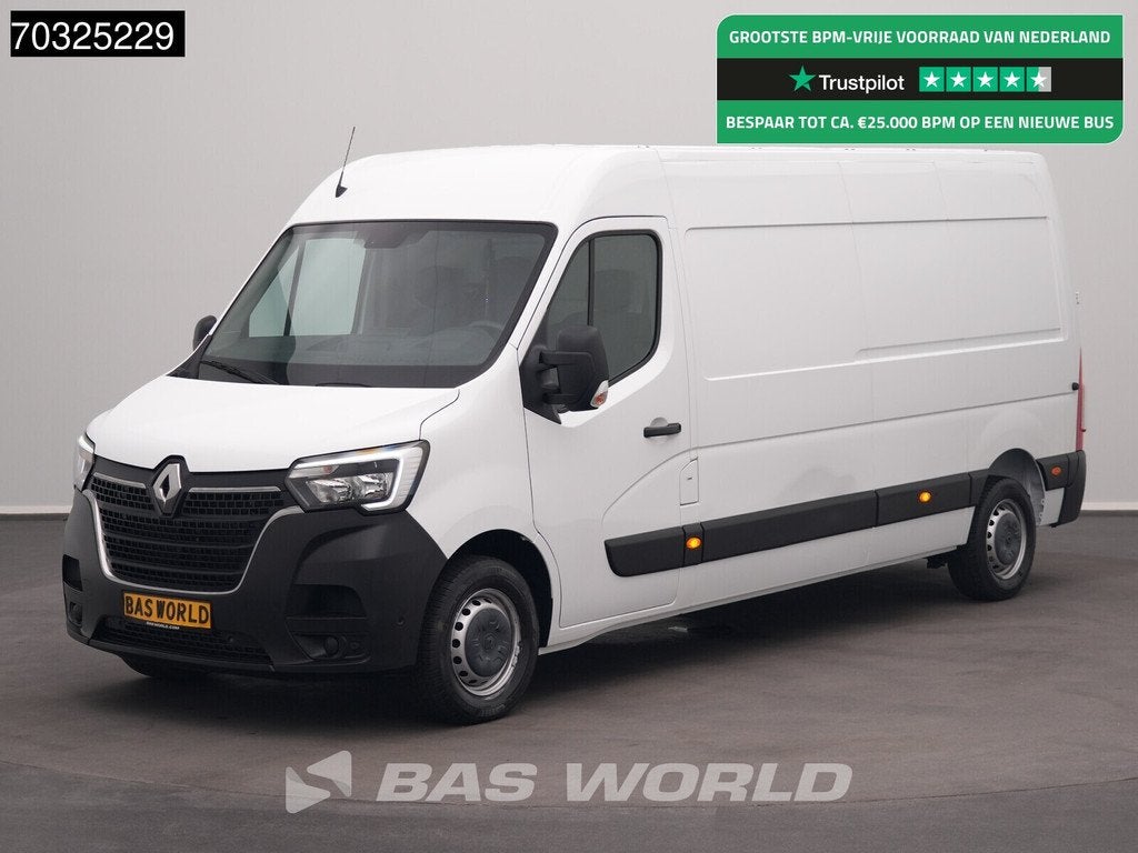Renault Master 135PK L3H2 LED Airco Cruise Parkeersensoren v, Auto's, Bestelwagens en Lichte vracht, Bedrijf, Te koop, Airconditioning