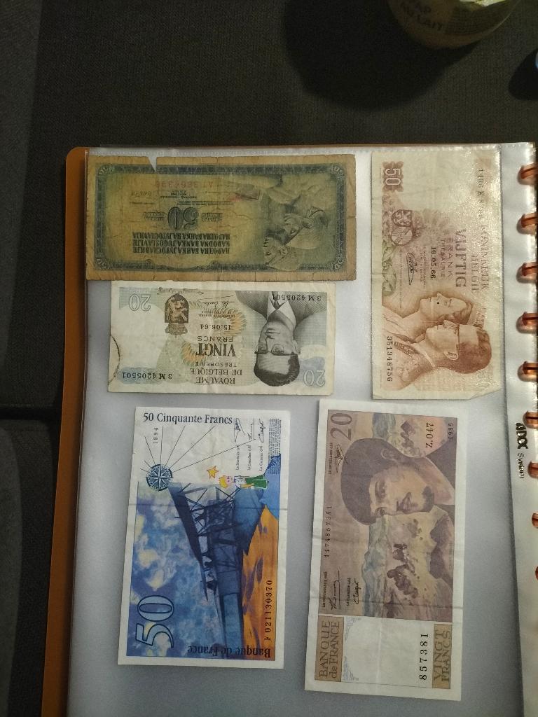 Oude biljetten, Postzegels en Munten, Munten en Bankbiljetten | Verzamelingen, Ophalen, Bankbiljetten