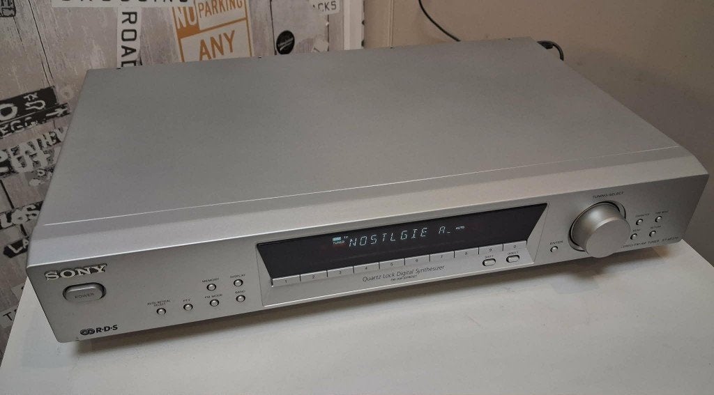 Sony ST-SE370 AM/FM-stereo tuner, Audio, Tv en Foto, Ophalen of Verzenden, Zo goed als nieuw