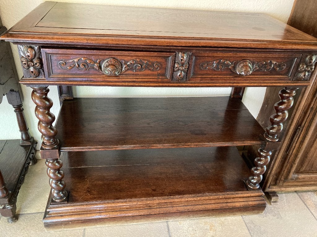 Buffet ancien d'une beauté exceptionnelle, Enlèvement