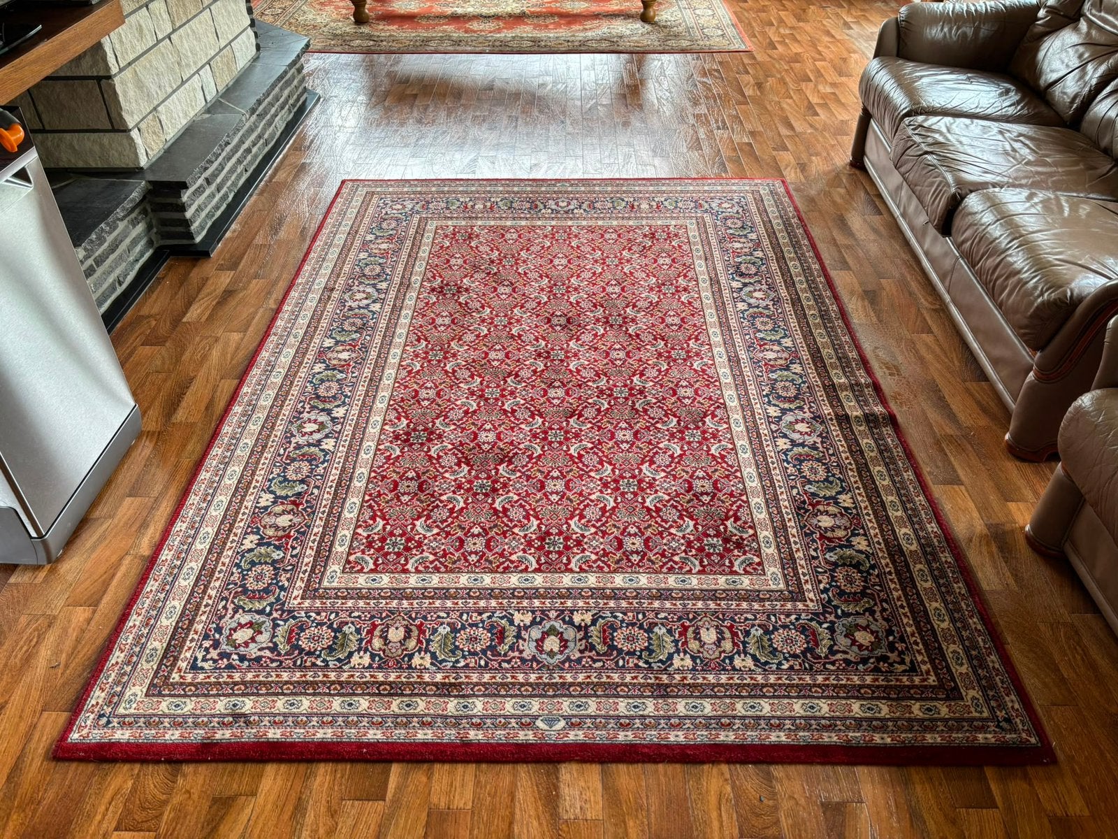 Tapijt, Huis en Inrichting, Stoffering | Tapijten en Vloerkleden, Ophalen, Gebruikt, 150 tot 200 cm, 200 cm of meer