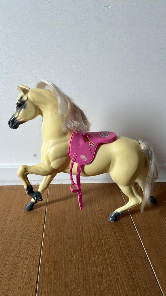 Vintage Barbie Horse Prancer 1983, Kinderen en Baby's, Speelgoed | Poppen, Ophalen of Verzenden, Gebruikt, Barbie