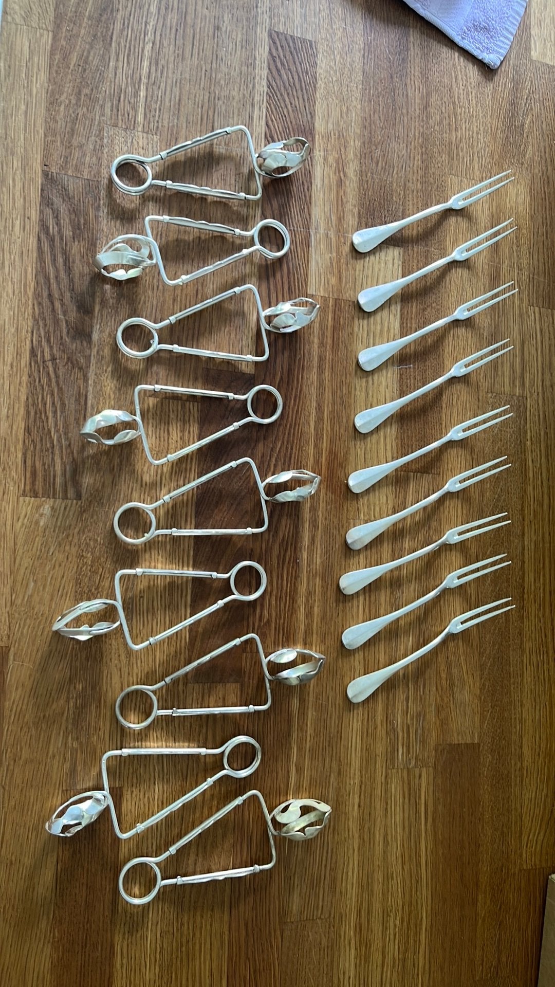Set de 9 piques et pinces à escargot, Ophalen, Zo goed als nieuw