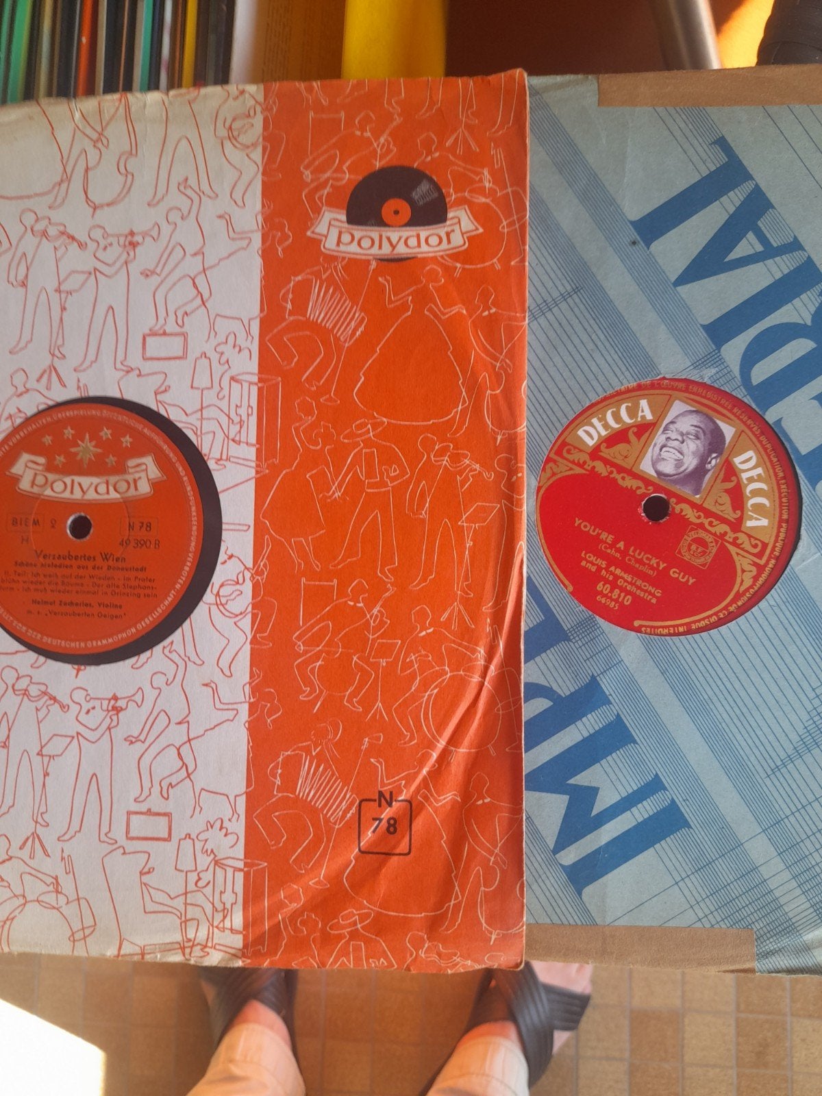 Lp 78 toeren een 60 ongeveer, Cd's en Dvd's, Vinyl | Dance en House, Ophalen, LP