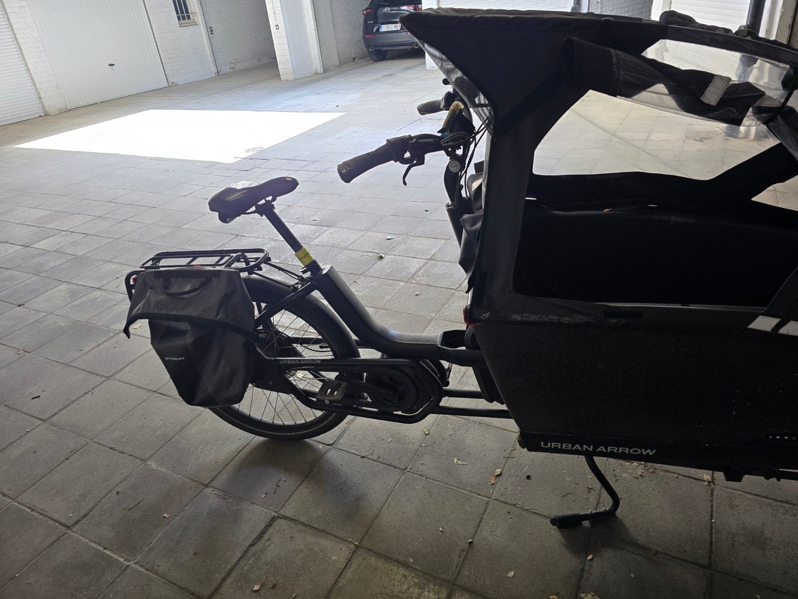 velo cargo urban arrow, Ophalen